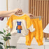 Spring and Autumn Boys Cartoon Long Sleeve Wear Two Pieces